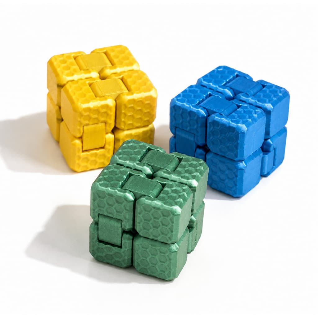 🧩 Cubo Infinito Antiestresse Fidget Toy | Brinquedo Relaxante e Divertido