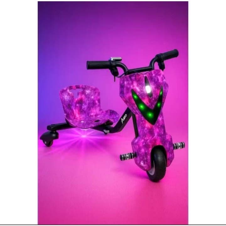 Triciclo elétrico com Bluetooth MP3 Drift farol e luz led