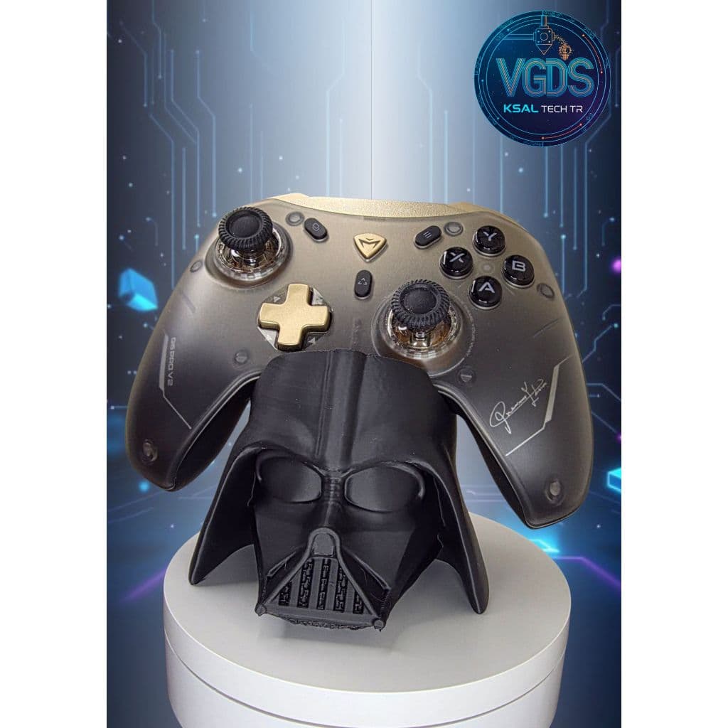 Suporte para Controle Gamer Darth Vader Star Wars - Para Ps4 Xbox Ps5 e PC - Manete Gamepad
