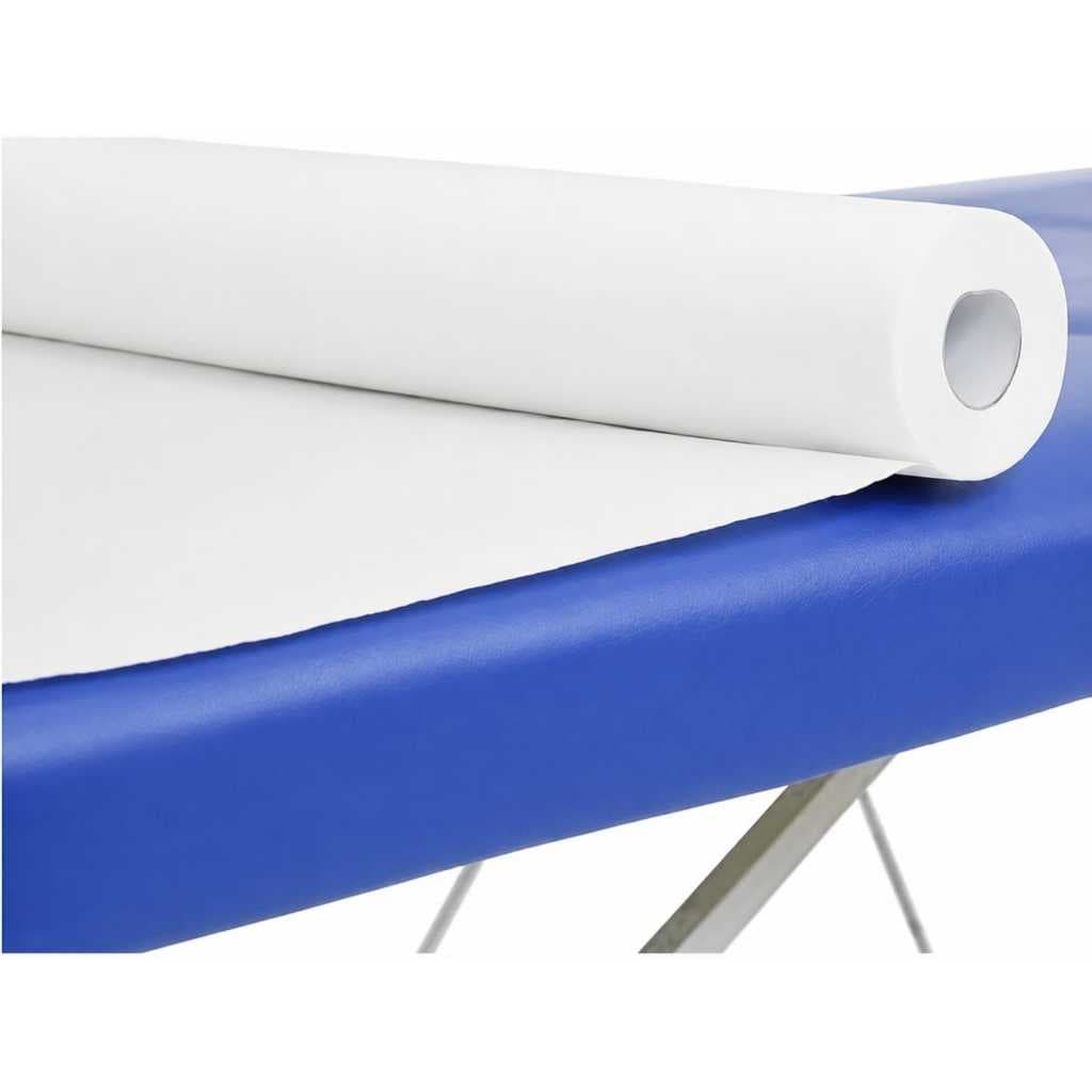 Rolo de Papel para Maca Descartavel Hospitalar Branco 50 x 50 metros ou 70 x 50 metros