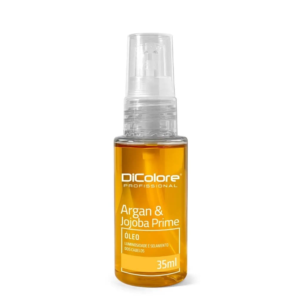 Óleo Reconstrutor Luminosidade E Selamento Argan E Jojoba Prime DiColore - 35ml