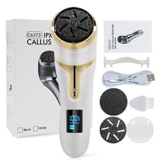 Lixador De Pé Elétrico/Removedor Esfoliador Elétrico Para Pés Lixa Elimina Calos