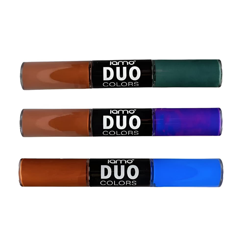 Máscara de Cílios Duo Colors Iamo 2 em 1 Colorida - IAMO