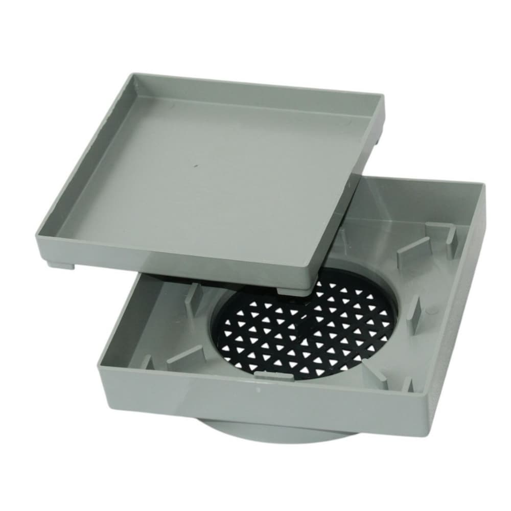 ralo de banheiro Oculto 10x10 Quadrado Invisível Antiodor Banheiro Box Porcelanato Seca Piso