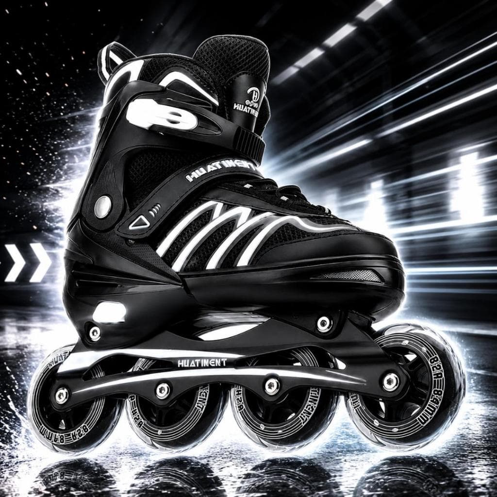 Patins Semi Profissional Adulto / Infantil Inline Abec7 Numeração 33 Até 44 + Bolsa! Lançamento