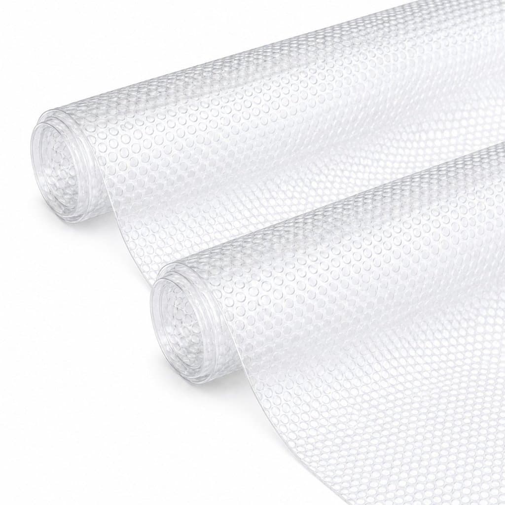 Kit 2 Forros Antiderrapantes Organização Doméstica Gavetas Cozinha Armários E Prateleiras Lavavel