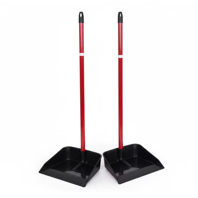 KIT 2 Pá de Limpeza 60 cm Com Cabo Resistente Para Coleta de Lixo em Vários Ambientes
