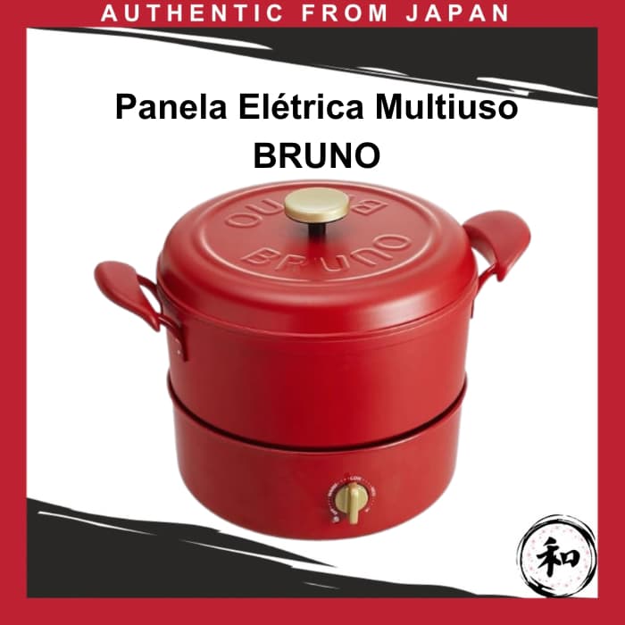 Panela Elétrica Multiuso BRUNO [Direto do Japão]