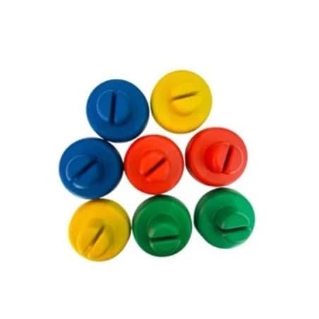 Kit Ponteiras Coloridas para Cama Elástica – Reposição Resistente e Fácil Instalação