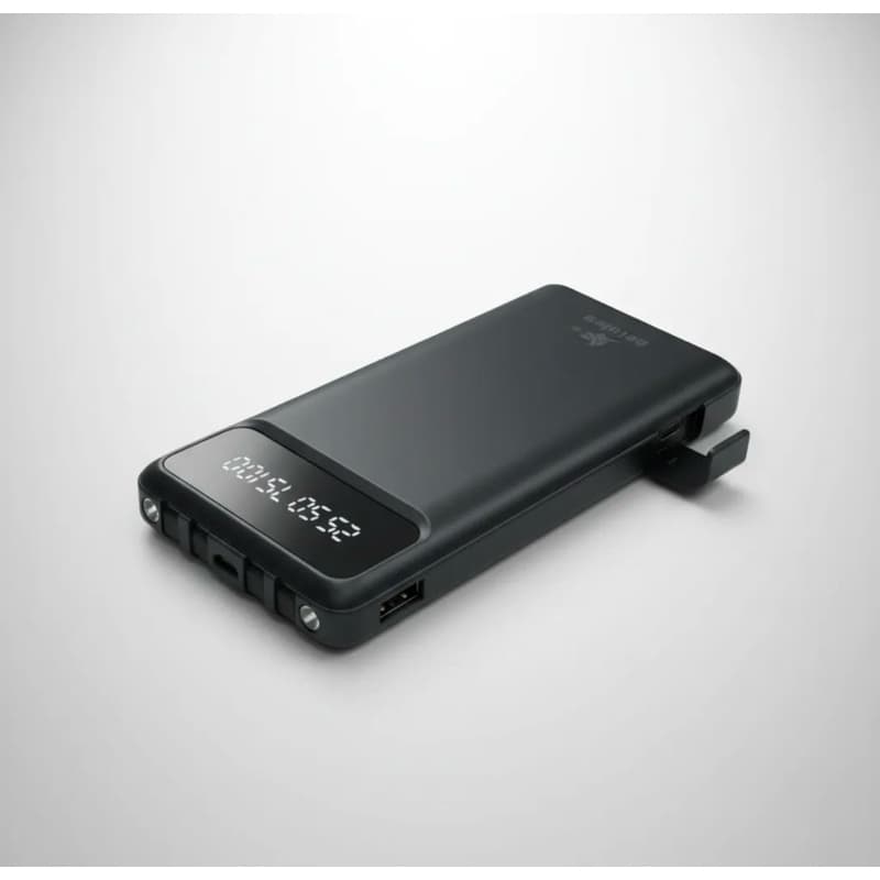 Power Bank Peining WUP-1024 10.000mAh com Cabos Integrados e Suporte para Celular