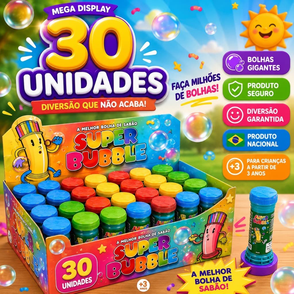 30 Bolhas de Sabão para Espalhar Alegria no Seu Aniversário Diversão Garantida
