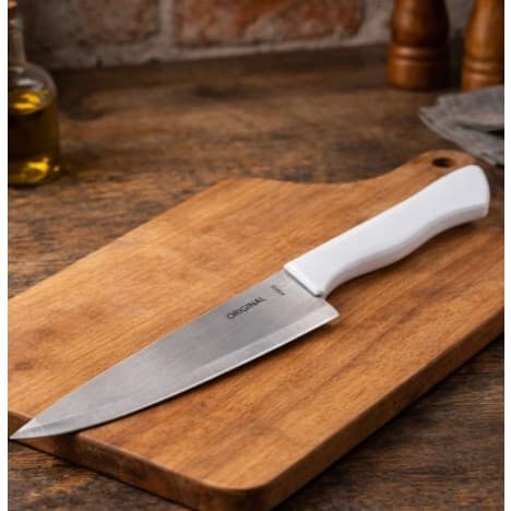 Faca De Carne Peixeira 6" Com Cabo Branco