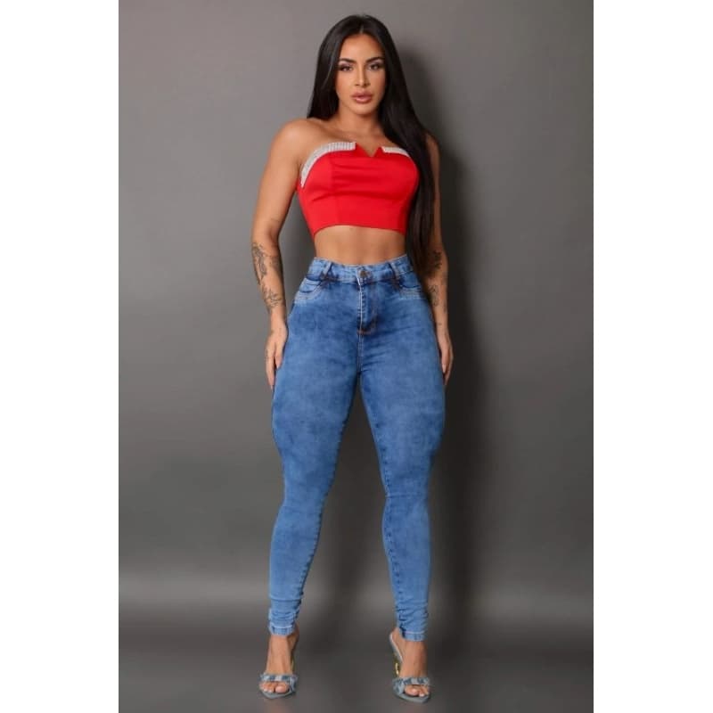 Calça Jeans Skinny Feminina, Calça Skinny Feminina Elastano, Calça Skinny Lycra Premium.