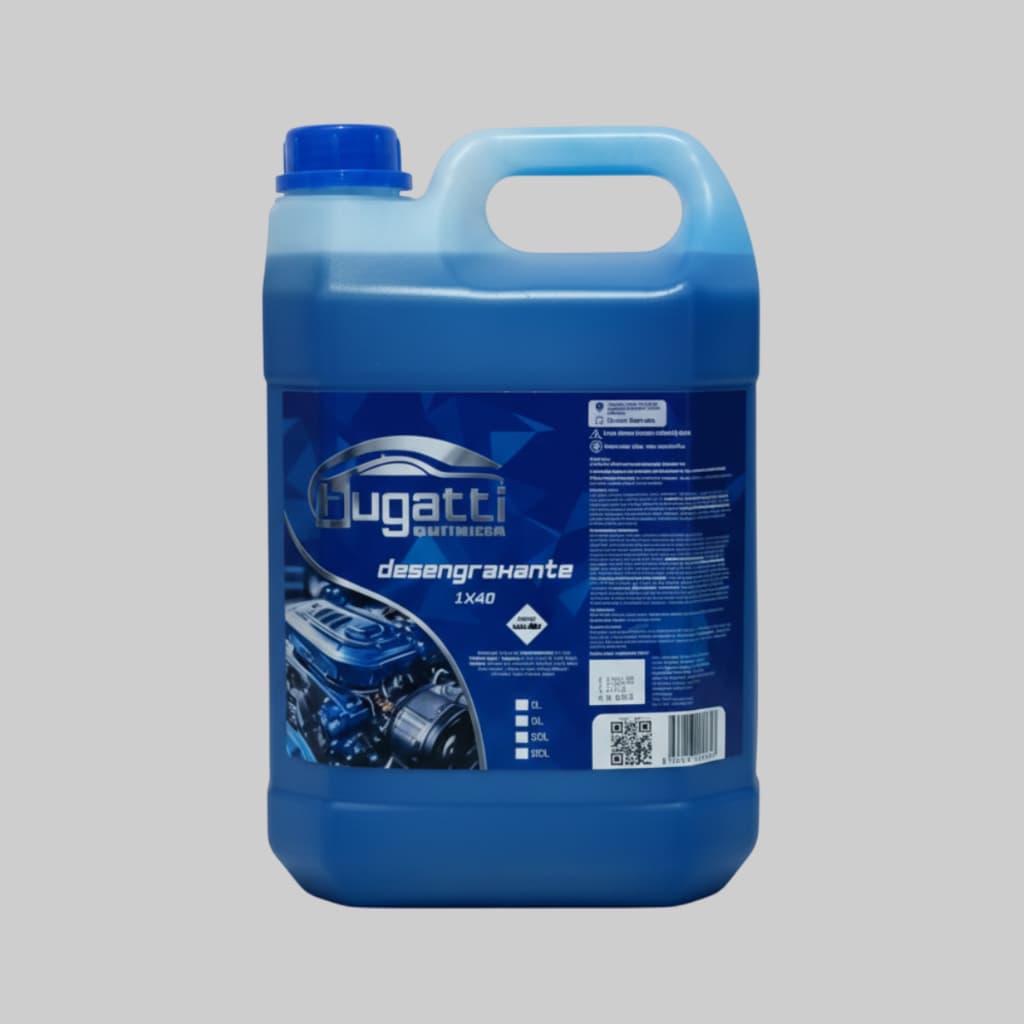Solupan Concentrado Limpeza Pesada Desengraxante Automotivo Bugatti 5L