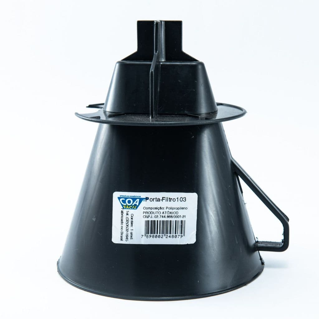 Coador para café/suporte funil de plástico