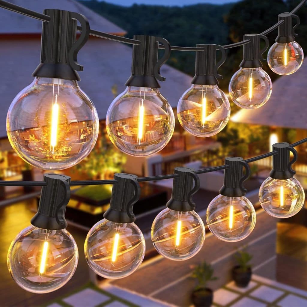 Varal De Luzes Cordão 15 Metros Com 26+2/50+2 Lâmpadas