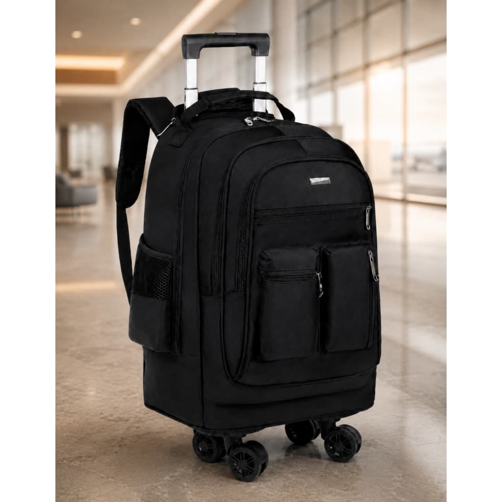 Mochila Executiva Masculina com Rodinhas Notebook Viagem Grande Reforçada Trabalho Faculdade