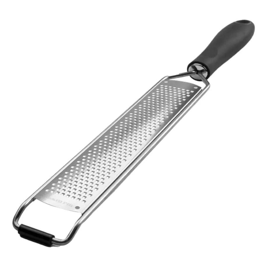 Ralador Régua Corte Fino Inox Com Antiderrapante 39x4,5cm Oikos