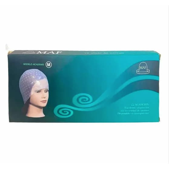 Touca MAF Academis Para Reflexo Proteção Capilar Confortável Resistente E Reutilizável