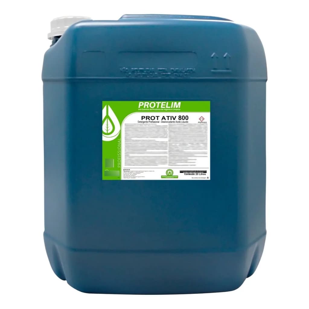 Prot Ativ 800 Limpa Baú Alumínio Protelim Profissional Alto Rendimento 20 Litros