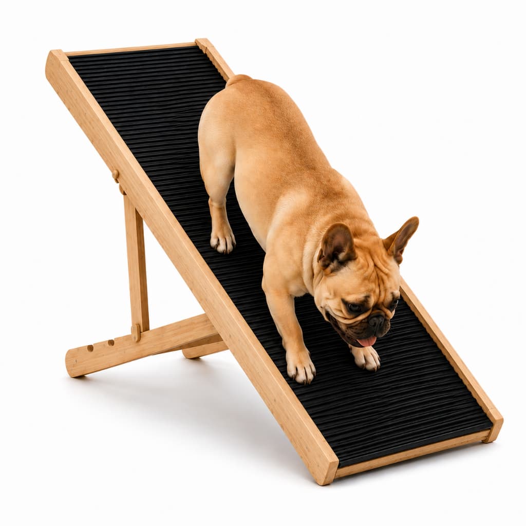 Rampa G Forte e Regulável Pets Pequenos Mobilidade Reduzida
