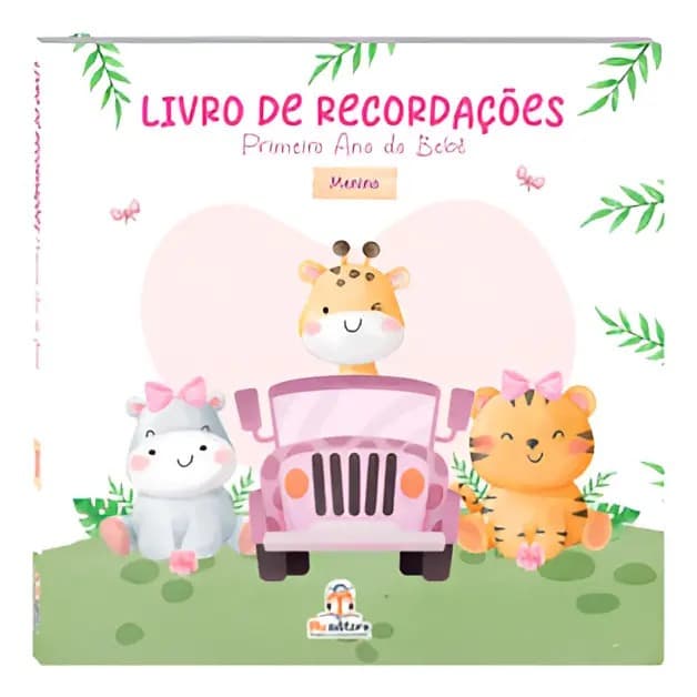 Livro De Recordacoes Primeiro Ano - Menina