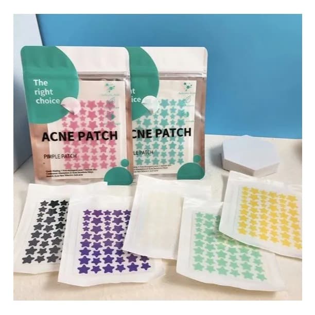 Patches Para Remoção De Acne Em Forma De Estrela-Adesivos De Cuidados Faciais Para Espinhas
