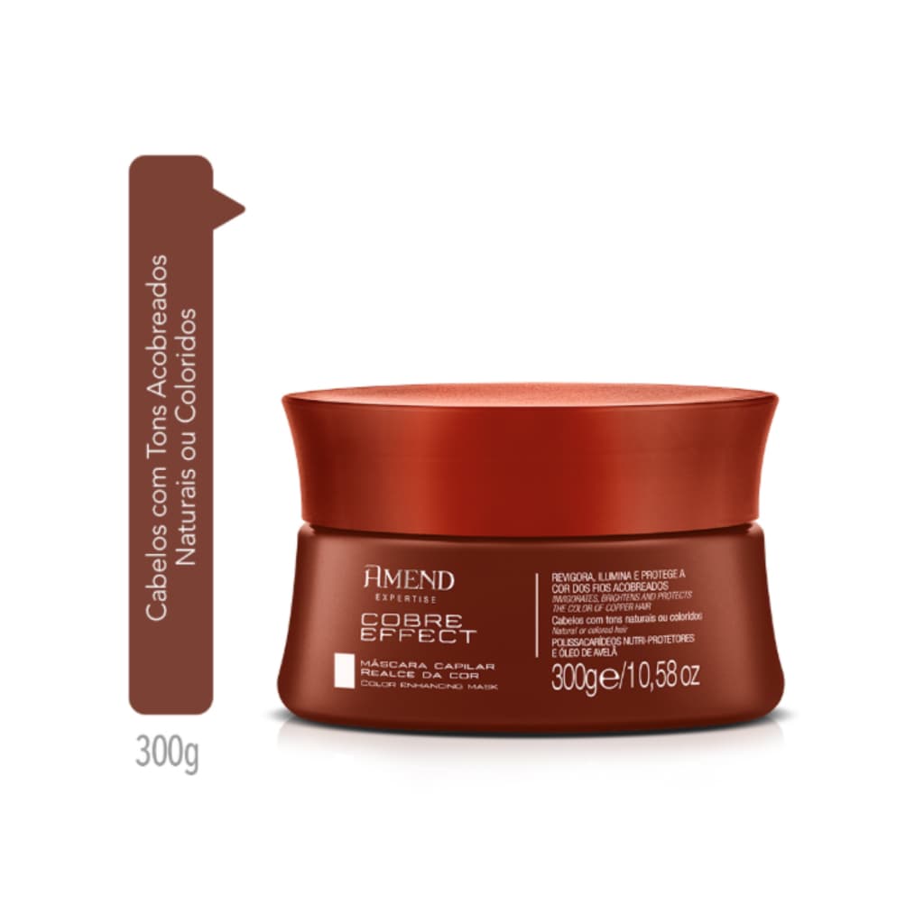 AMEND COBRE EFFECT MÁSCARA REALCE DA COR 300G