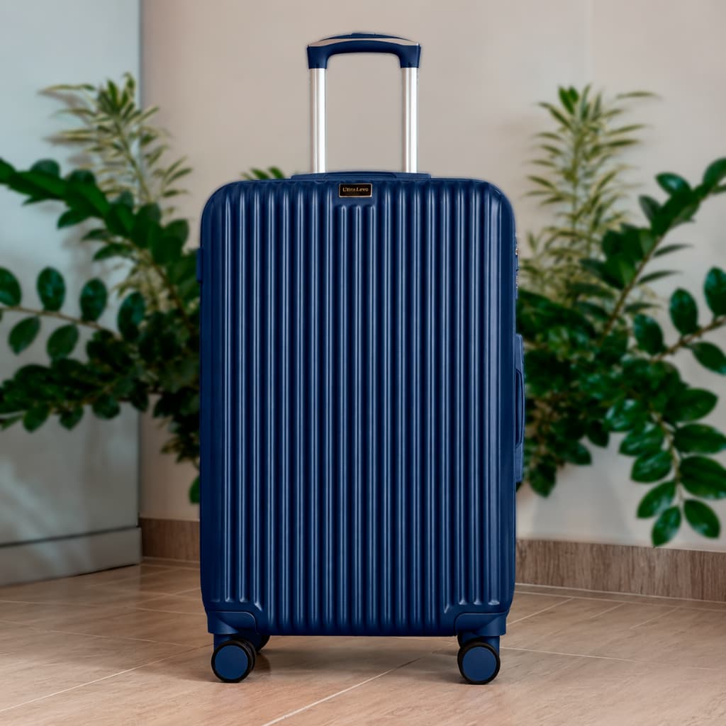 Mala Média M 25KG Despachar Viagem Dubai Expansível 70cm ABS Cadeado TSA Rodinhas 360°