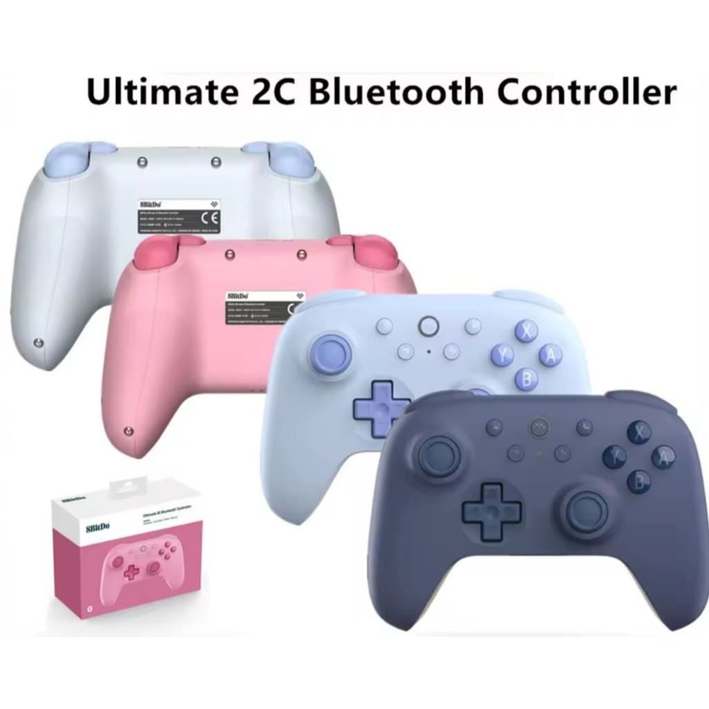 Controle Bluetooth Para Nintendo Switch 8bitdo Ultimate 2c