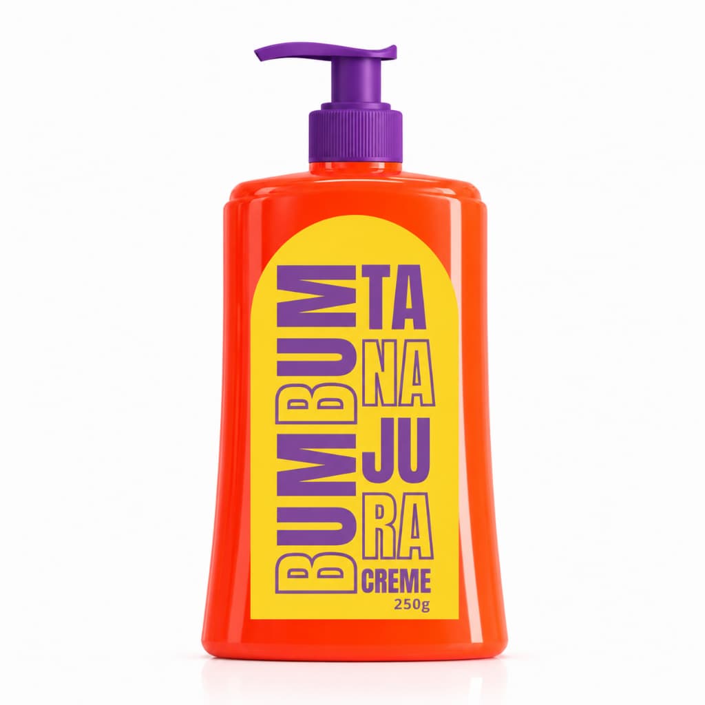 🔥 Bumbum Tanajura PRO Sidarta – Creme Firmador e Anticelulite 6 em 1 (250ml)