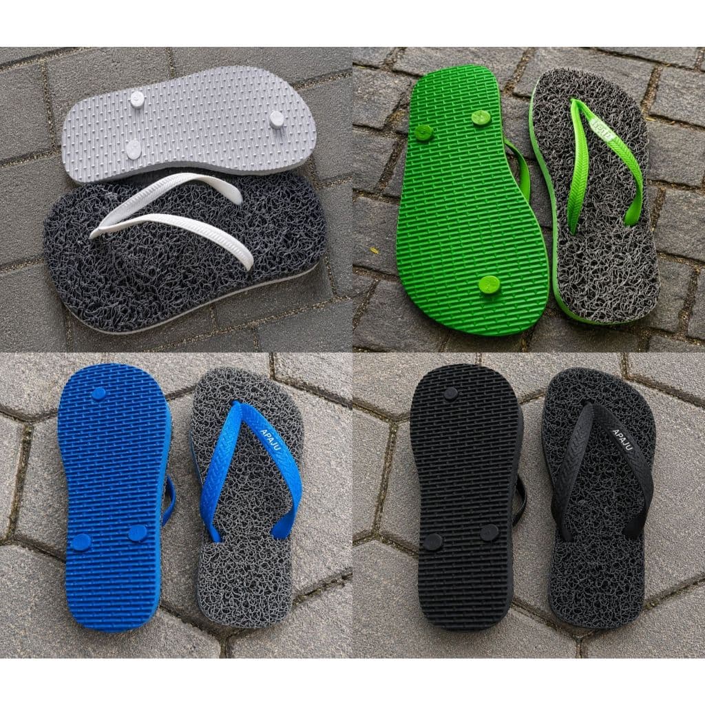Chinelo Apaju Terapêutico Capacho Cinza | Ortopédico e Confortável.