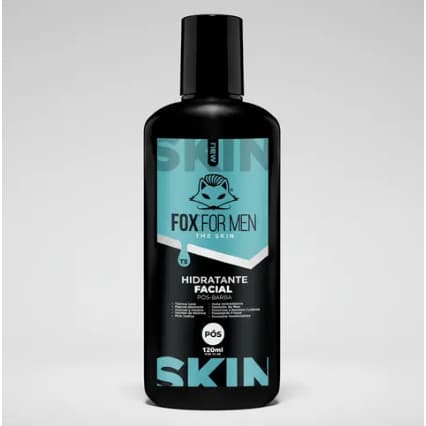 Hidratante Facial Fox Hidratação Profunda Pele Masculina