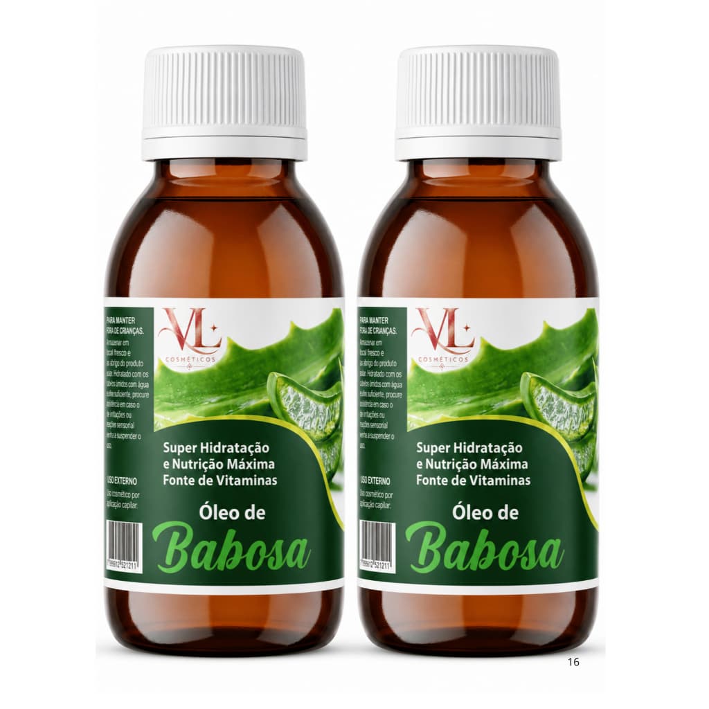 Óleo Vegetal  Babosa Aloe Vera  100% PURO VL Cosmeticos
