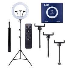 18 Polegadas Ring Light Led Grande Iluminador 46cm + Tripé Ring Light Iluminador
