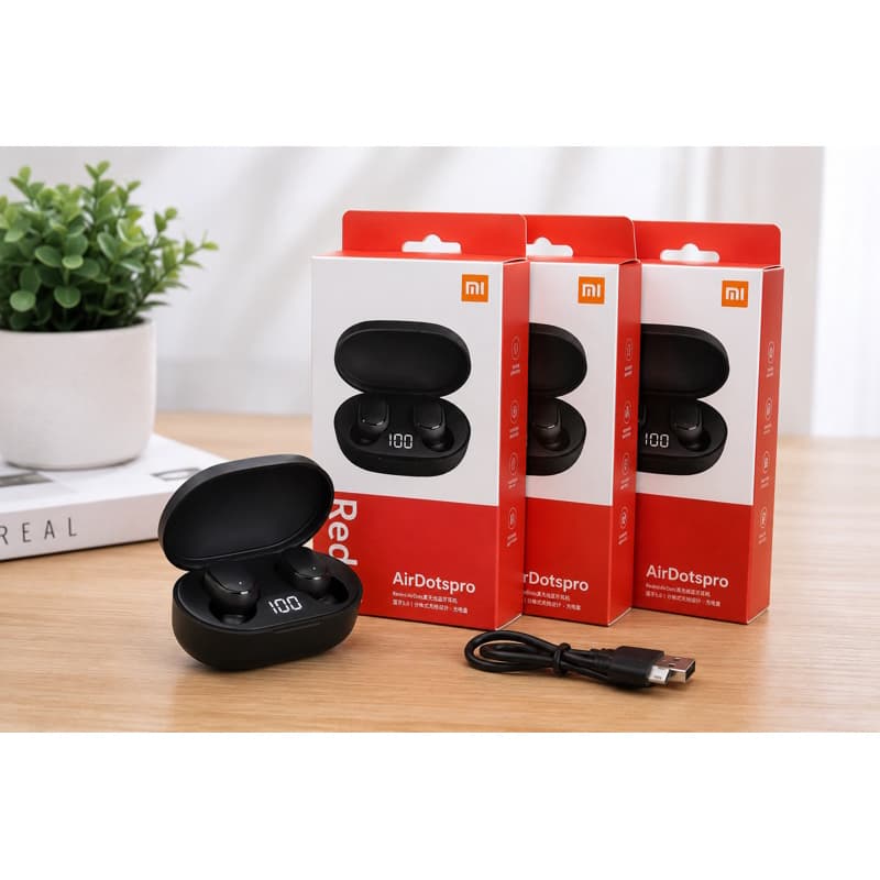 Fone Bluetooth Redmi AirDots Pro Sem Fio TWS Bluetooth 5.0 Touch Android iPhone