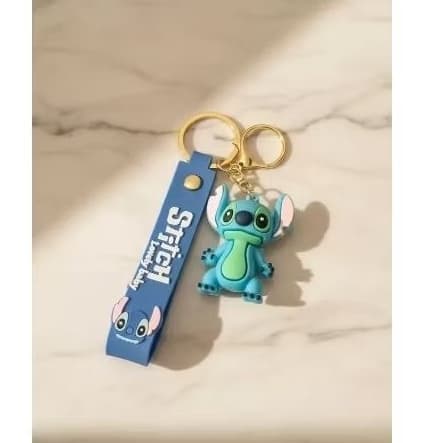 Chaveiro Stitch 3D emborrachado