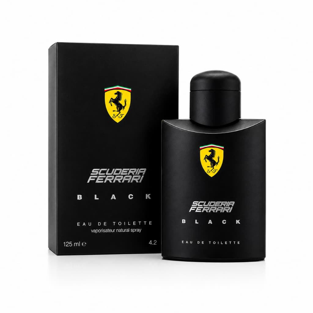 Perfume Scuderia Ferrari Black 125ml Original Lacrado Importado Masculino Para Homem
