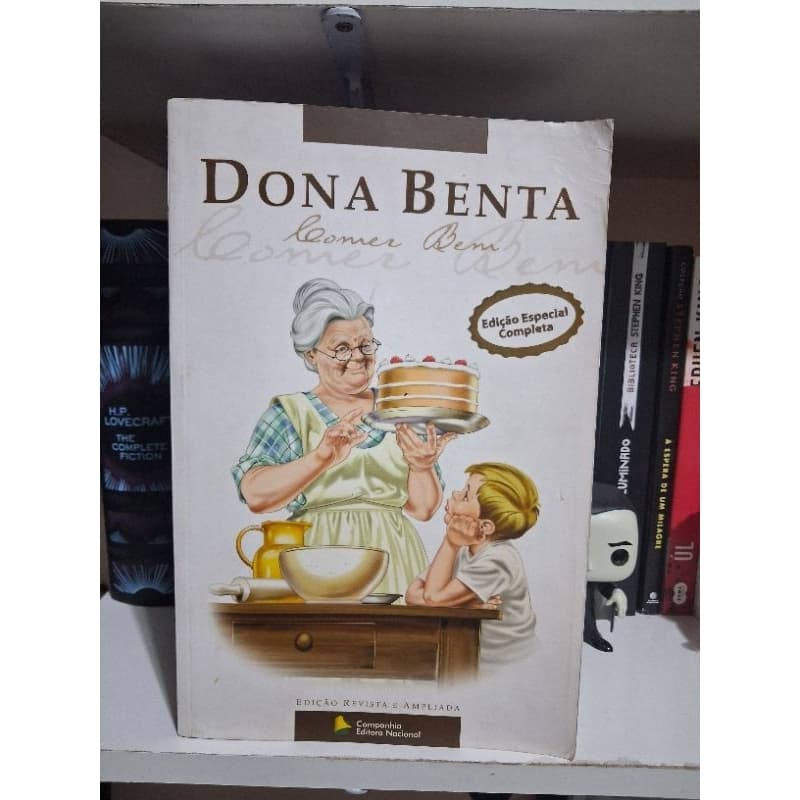 Livro de Receitas - DONA BENTA COMER BEM - Edição Especial Completa (usado)