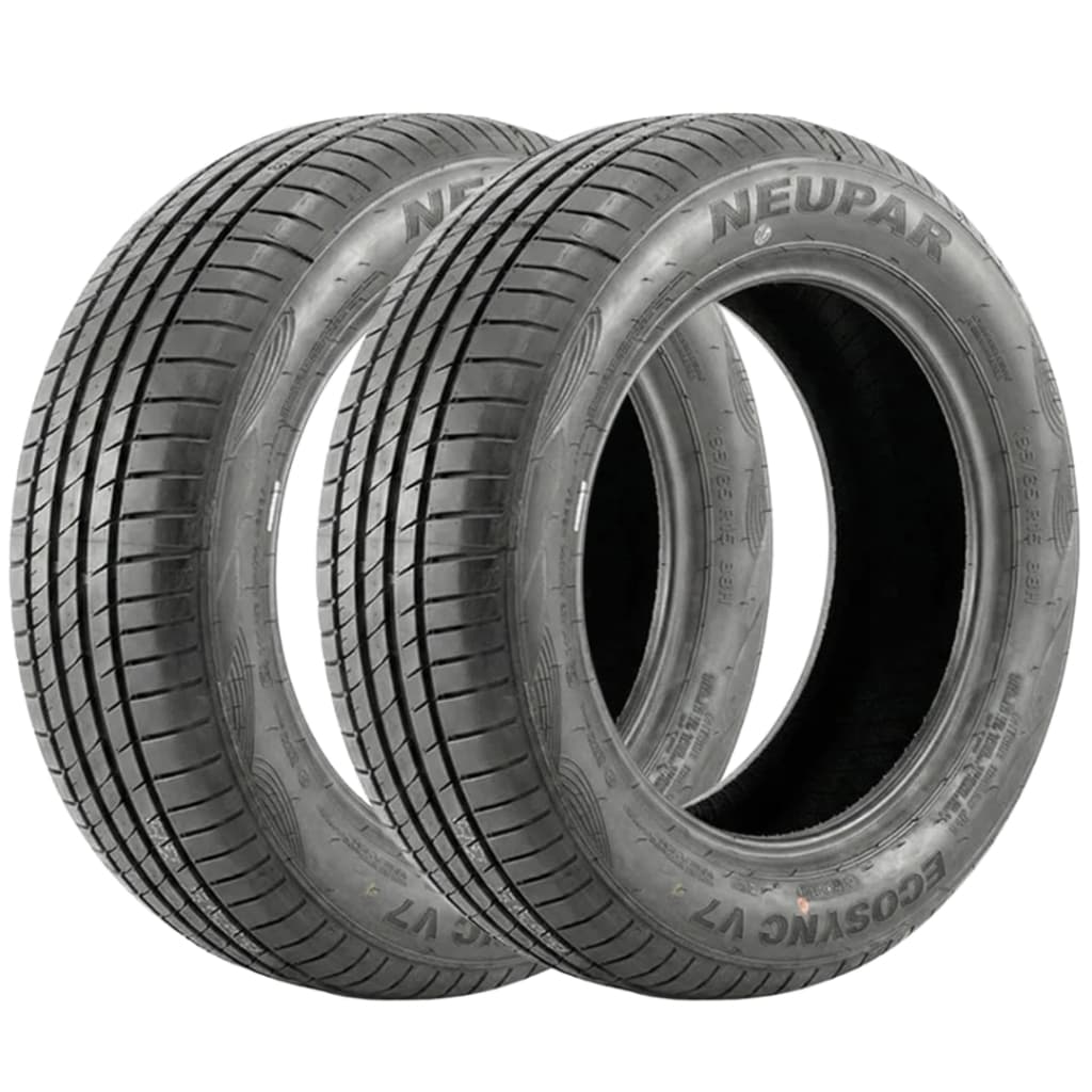 Kit 2 Pneus 185/60 R15 Neupar EcoSync V7 84H Aro 15 Novo