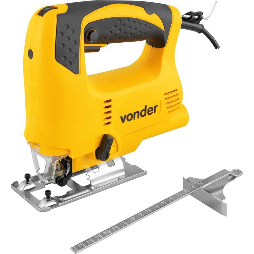 Serra Tico-Tico 550 W para Madeira Metal Plástico com 5 Velocidades Variável TTV550 Vonder