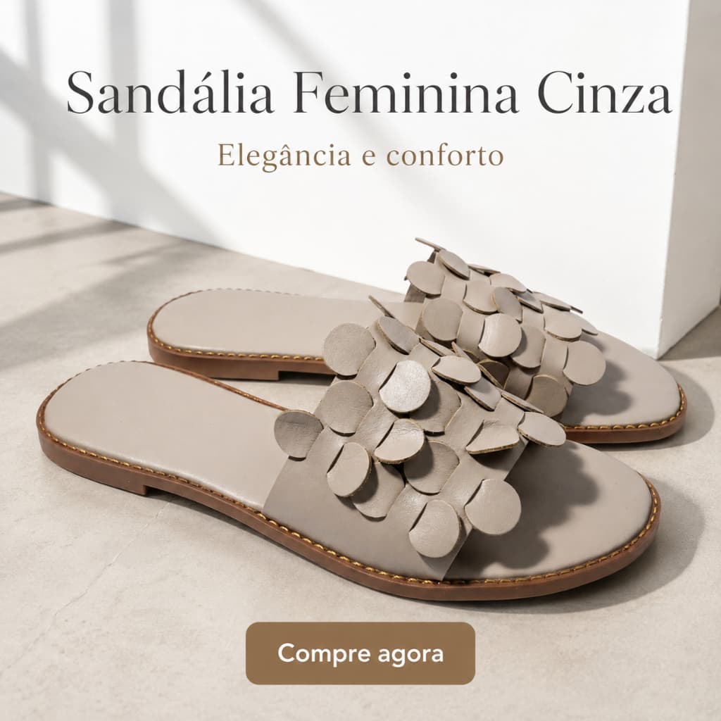 Rasteirinha Preta Casual Feminina | Para Todos os Momentos Com Elegância e Conforto | GARANTA JÁ!