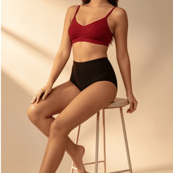 Kit 3 Calcinha Cintura Alta Cinta Modeladora Pala Alta Comprime Barriga Reduz Medidas Lipo