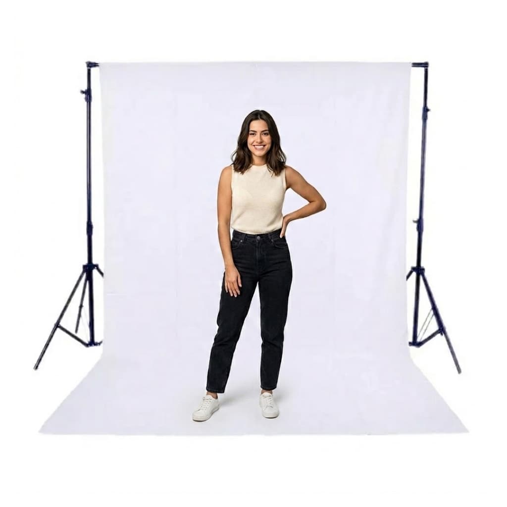 Tecido Fotográfico Fundo Infinito 2m x 1,90m Malha Premium Dry Fit Várias Cores  Estúdio Vídeo Foto Croma Key Youtuber