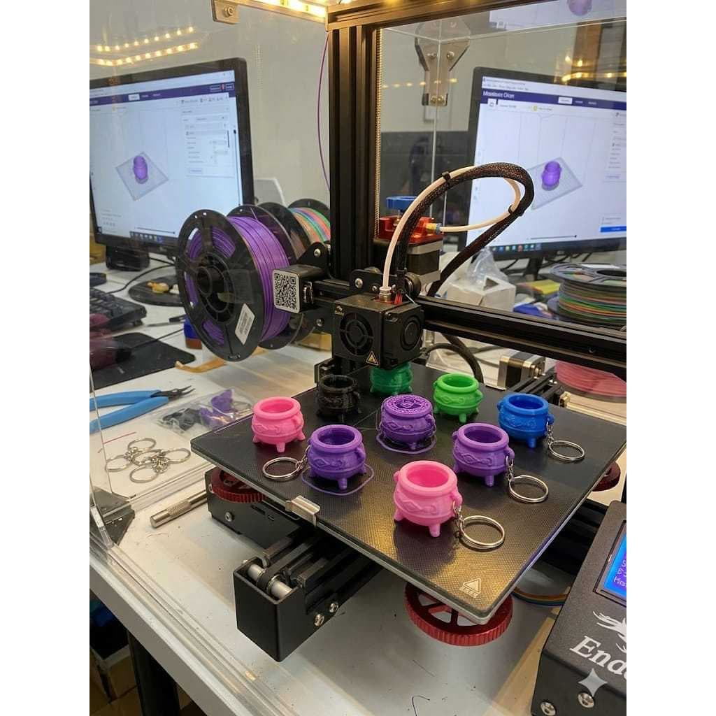 🔥 PROMOÇÃO IMPERDÍVEL: Chaveiro Mini Caldeirão 3D