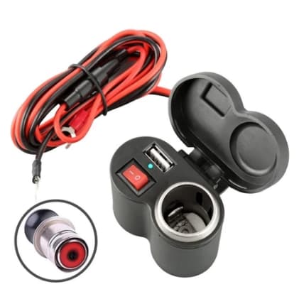 Carregador De Celular Usb Turbo Para Motos SUS