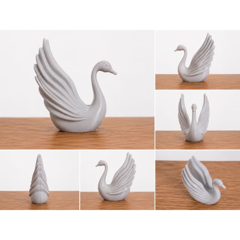 Escultura de Cisne ideal para Decoração de Ambientes Casa ou Escritório