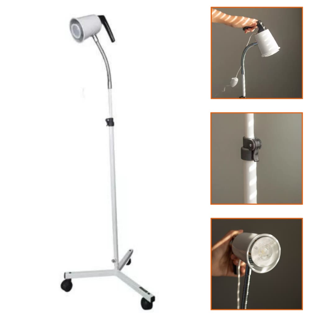 Luminária LED Articulada Flexível 6W Multiuso Para Consultório Estética Procedimentos Médicos