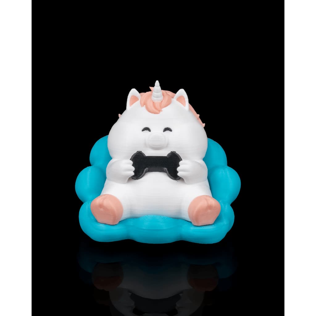 Preguicórnio Gamer - 🦥 Coleção  Preguicinhas  divertidas  – Miniaturas  Decorativas  Impressas em 3D