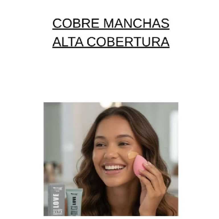 "Kit Maquiagem,base Max Love Base Rainha Das Bases + Esponjinha Blending Original